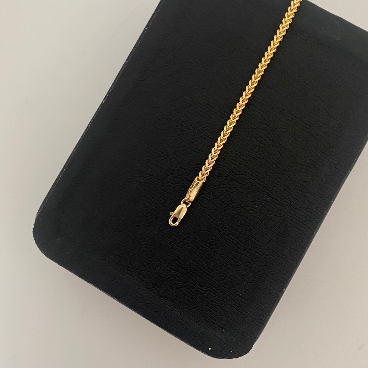 Pulso It franco Oro amarillo 18k +1 / 2,65 Gr / 2,4 mm / 17 Cm